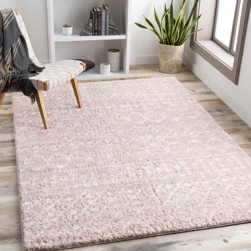 Huizen Global Blush Area Rug