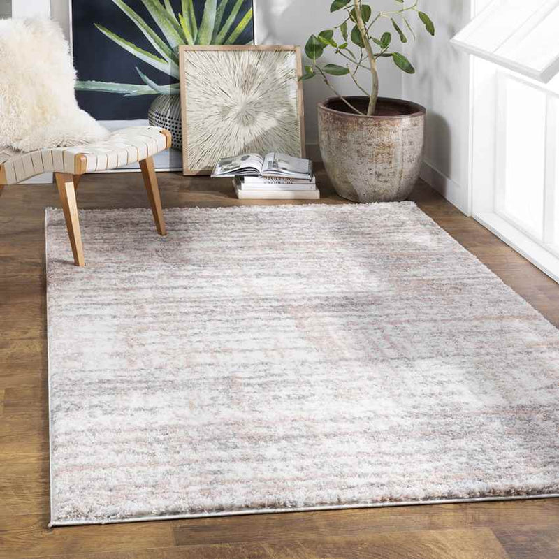 Ilpendam Modern Pale Pink Area Rug