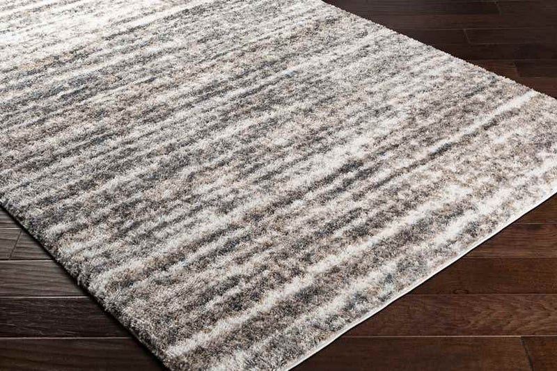 Kabel Modern Charcoal Area Rug