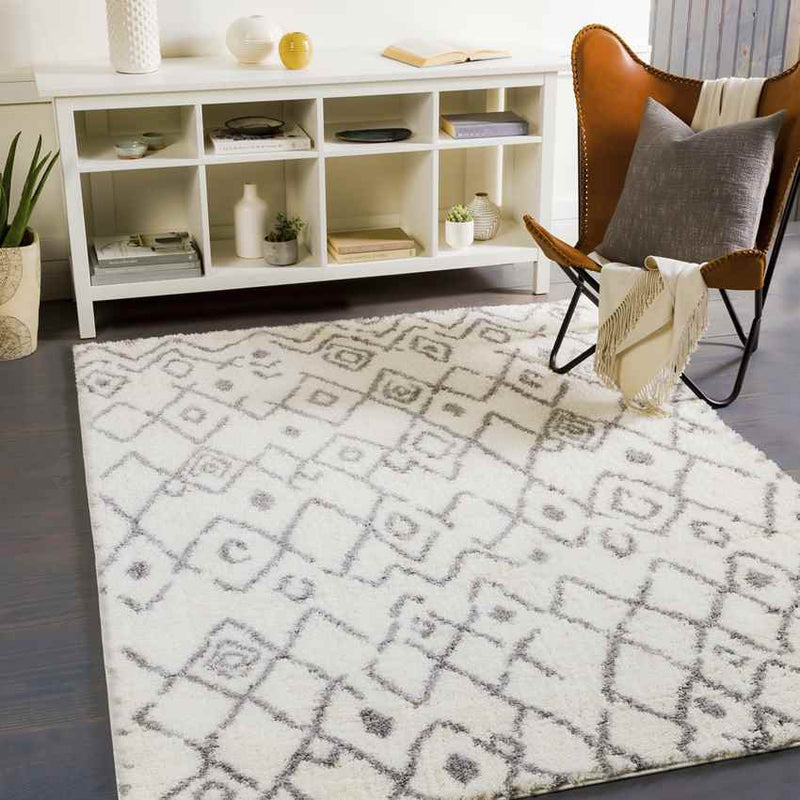 Kolhorn Global Cream Area Rug