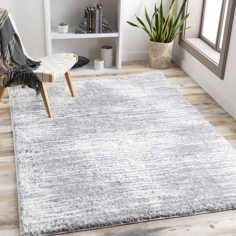 Kriel Modern Medium Gray Area Rug