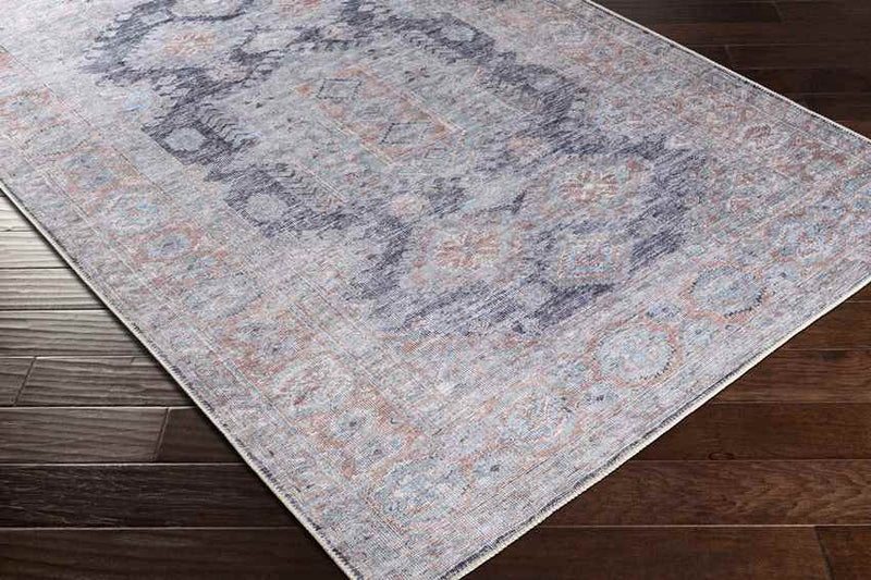 Landsmeer Traditional Butter Washable Area Rug