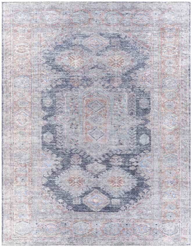 Landsmeer Traditional Butter Washable Area Rug