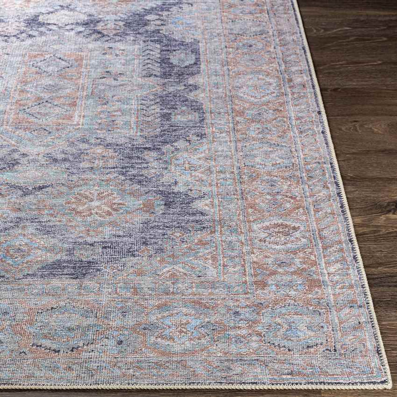 Landsmeer Traditional Butter Washable Area Rug