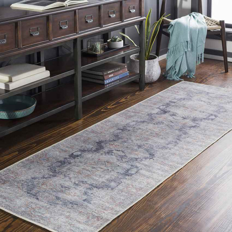 Landsmeer Traditional Butter Washable Area Rug