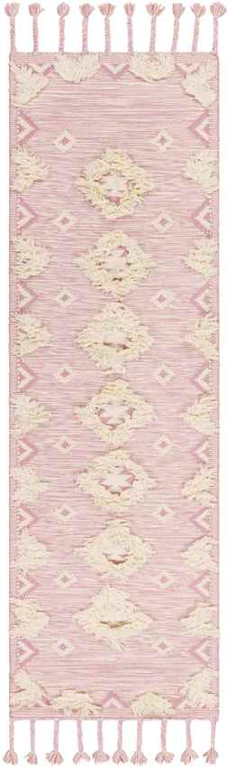 Djab Global Pale Pink Area Rug