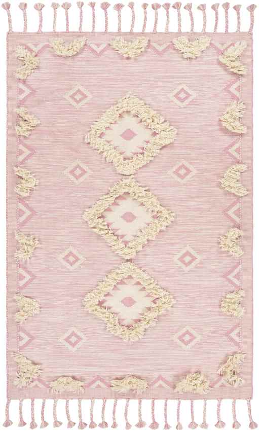 Djab Global Pale Pink Area Rug