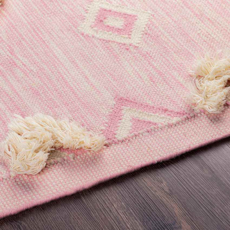 Djab Global Pale Pink Area Rug