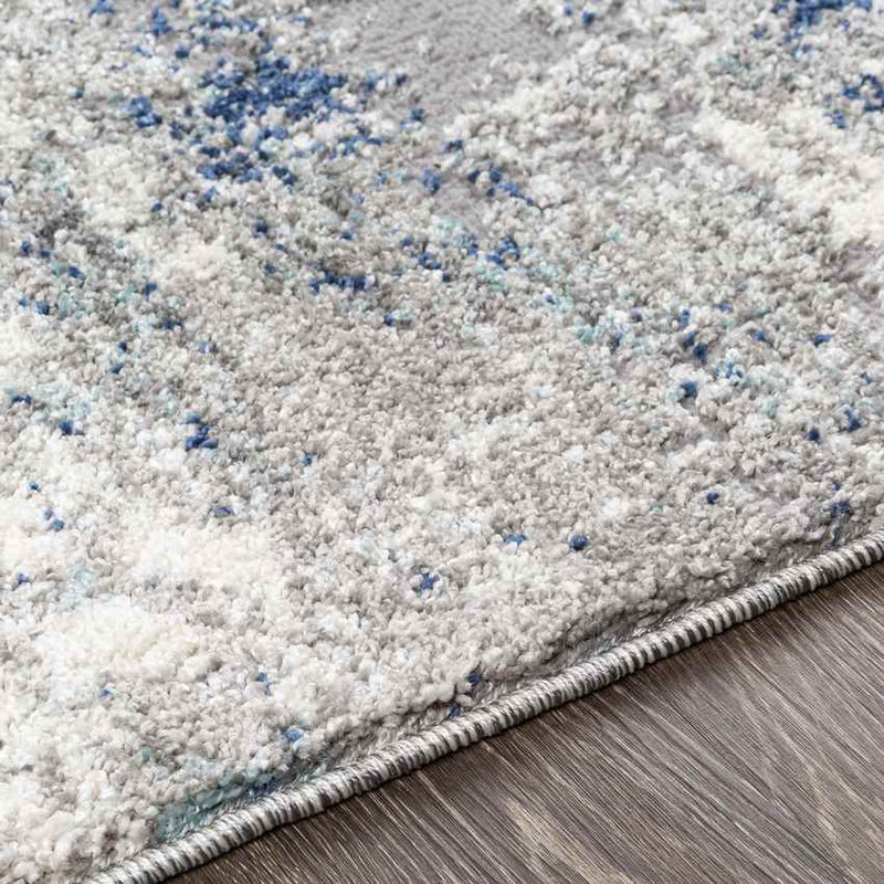 Oosterend Modern Dark Blue Area Rug