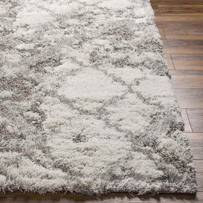 Poolland Modern Light Gray Area Rug