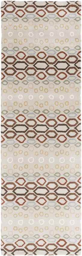 Purmerend Traditional Beige Area Rug