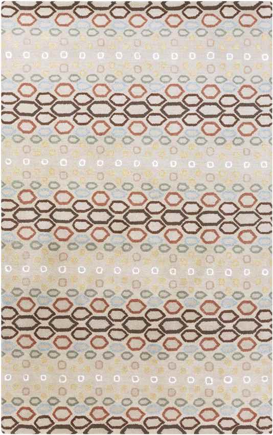 Purmerend Traditional Beige Area Rug