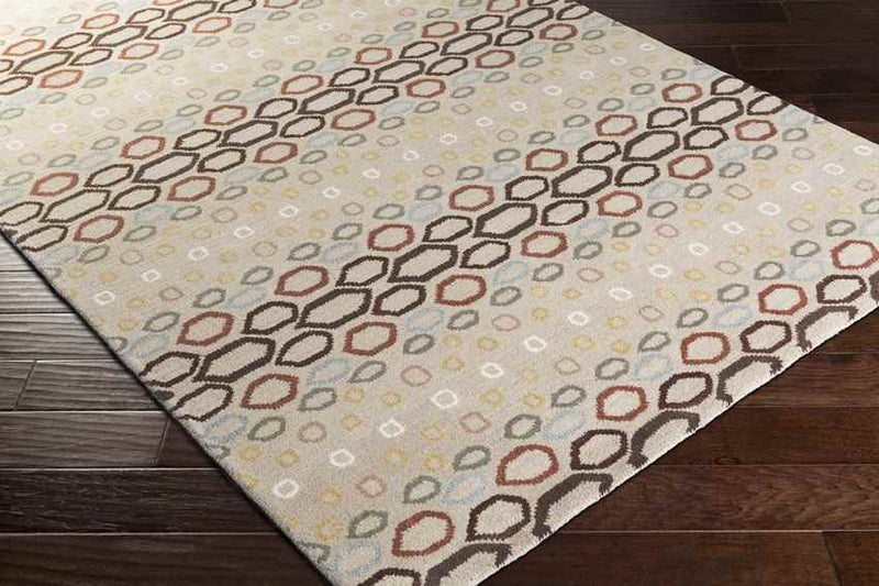 Purmerend Traditional Beige Area Rug