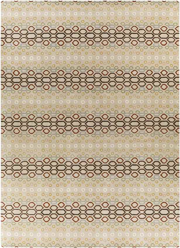 Purmerend Traditional Beige Area Rug