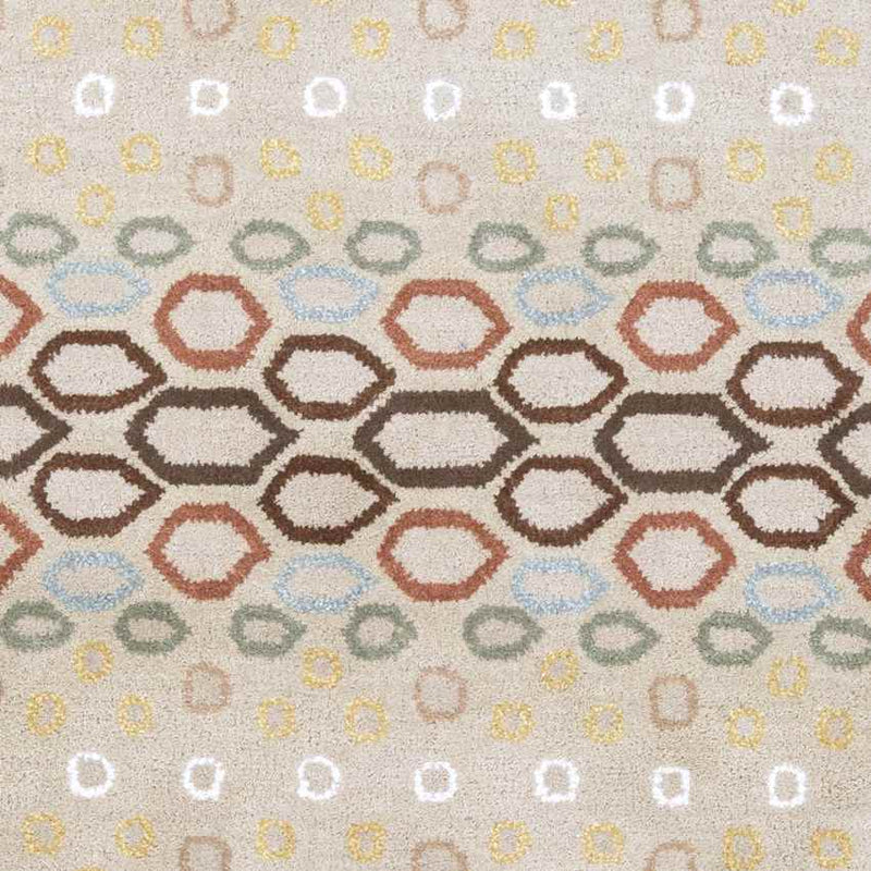 Purmerend Traditional Beige Area Rug