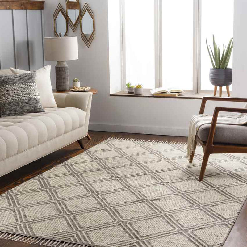 Masham Global Dark Gray Area Rug