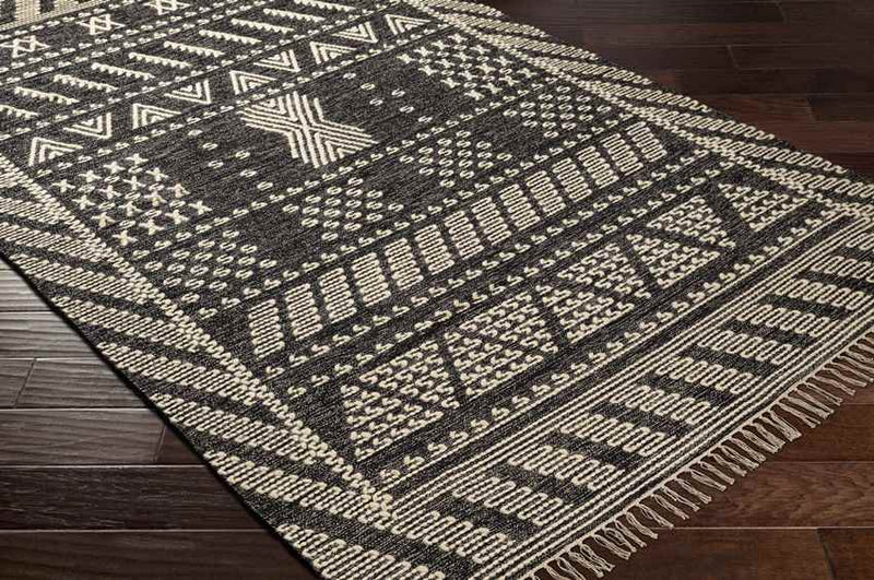 Stroet Global Charcoal Area Rug