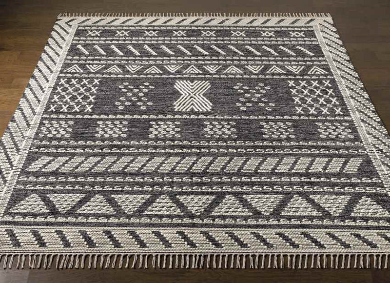 Stroet Global Charcoal Area Rug