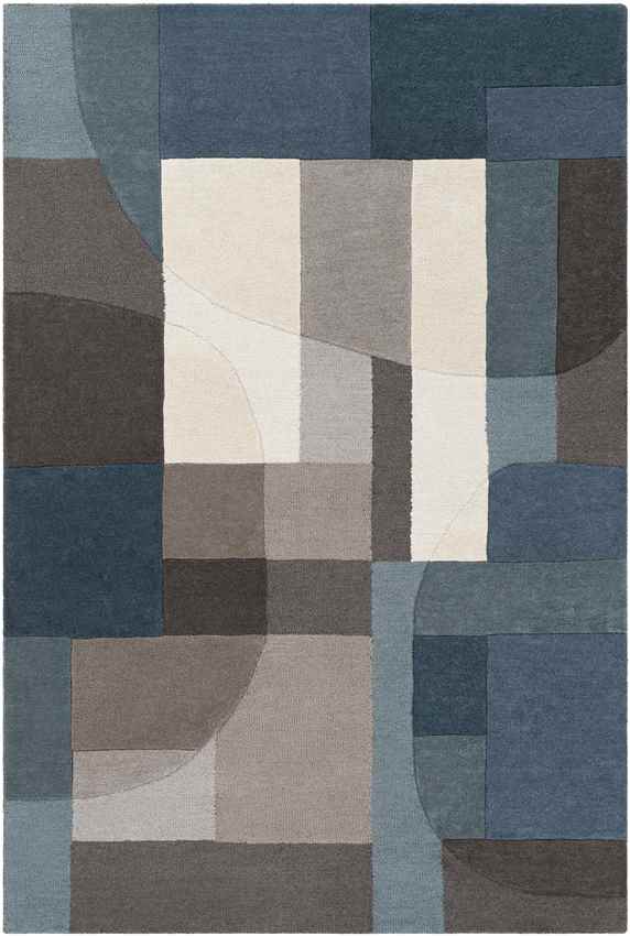 Veldhuis Modern Bright Blue Area Rug