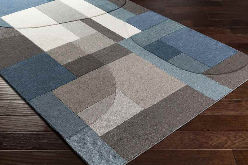 Veldhuis Modern Bright Blue Area Rug