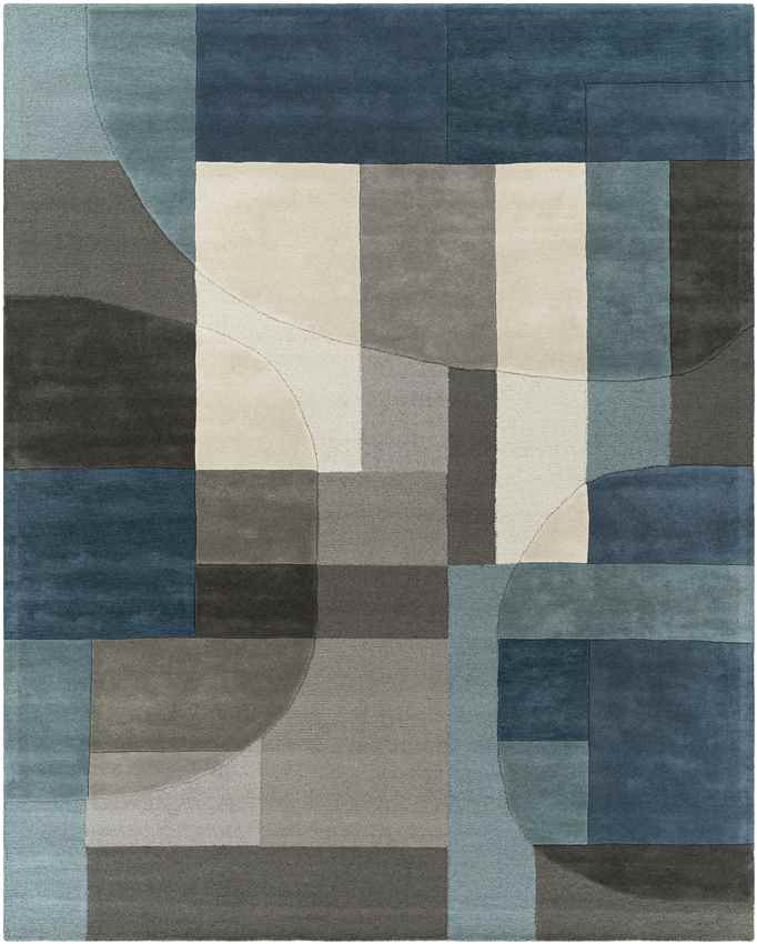 Veldhuis Modern Bright Blue Area Rug