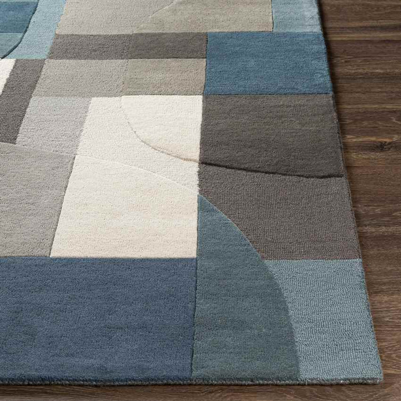 Veldhuis Modern Bright Blue Area Rug