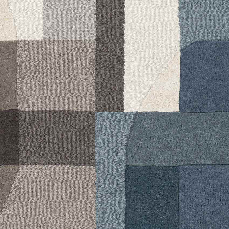 Veldhuis Modern Bright Blue Area Rug