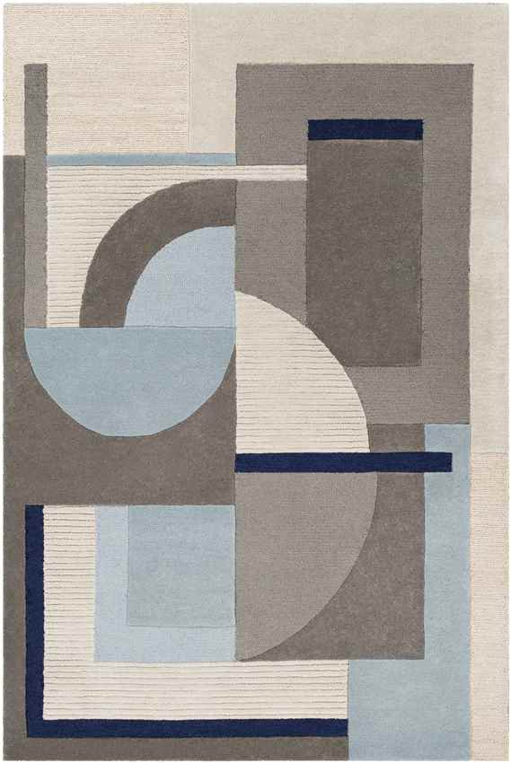 Venhuizen Modern Taupe Area Rug