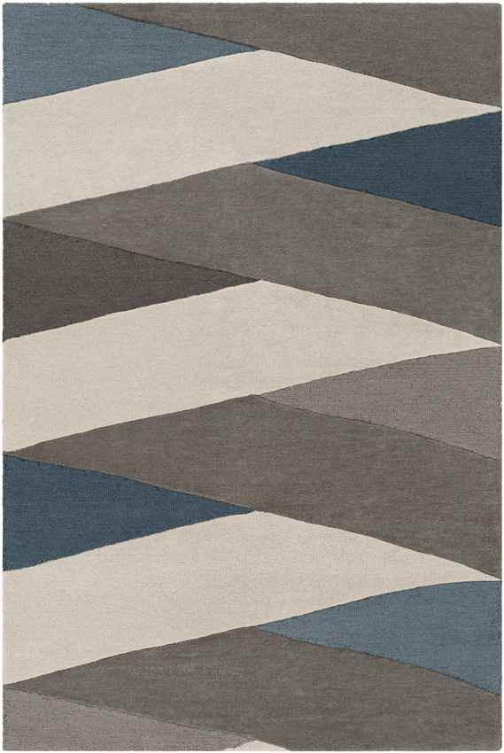 Wadway Modern Taupe Area Rug