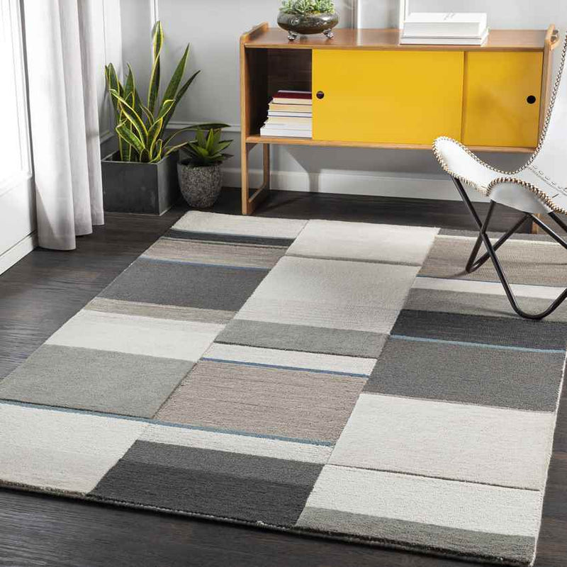 Watergang Modern Camel Area Rug