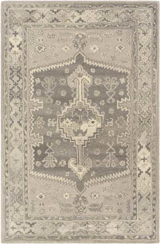 Zwaag Traditional Light Gray Area Rug