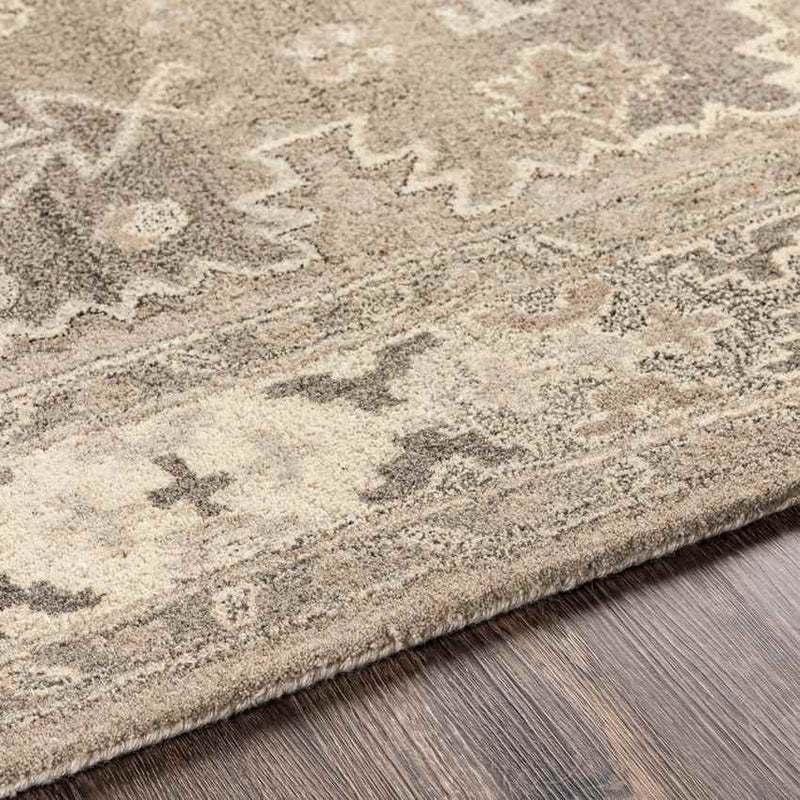 Zwaag Traditional Light Gray Area Rug