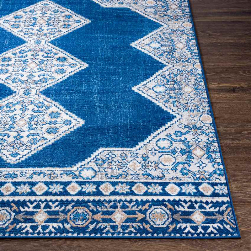 Berg Traditional Blue Area Rug