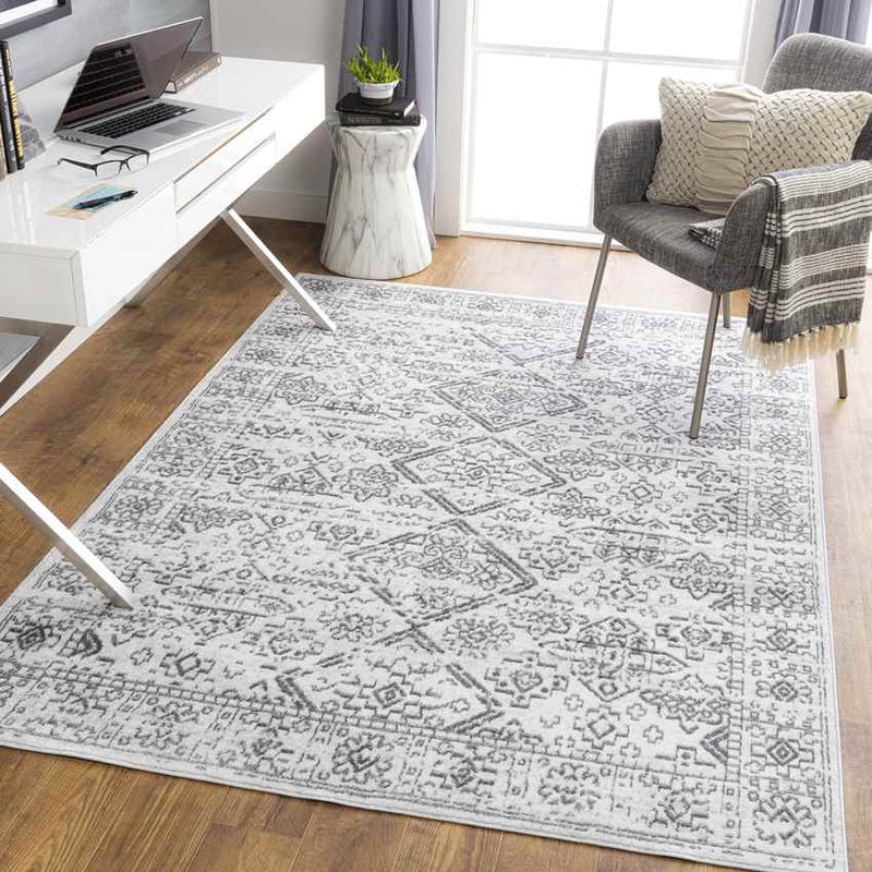 Berkhoek Global Light Gray Area Rug