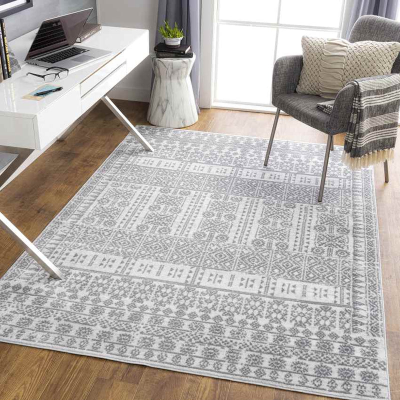 Besselaar Global Light Gray Area Rug