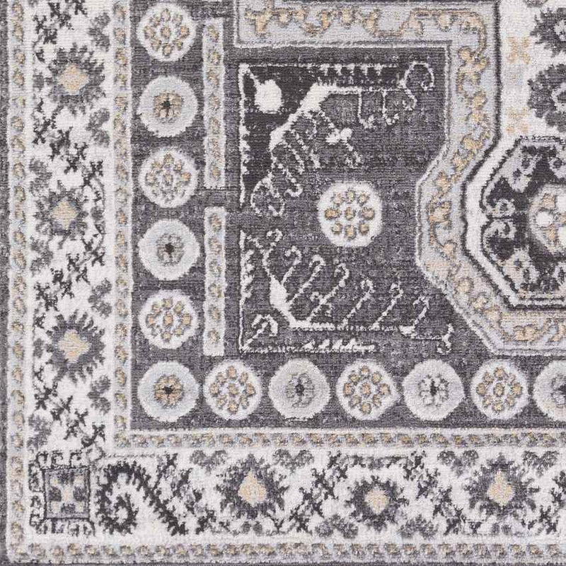 Beukelaar Traditional Grey Area Rug