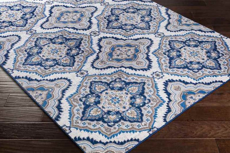 Boeiink Traditional Blue Area Rug