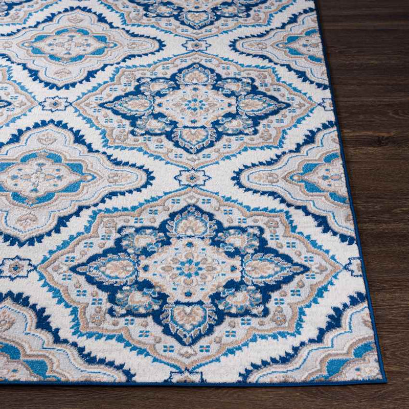 Boeiink Traditional Blue Area Rug