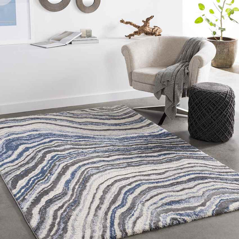 Bokt Modern Navy Area Rug