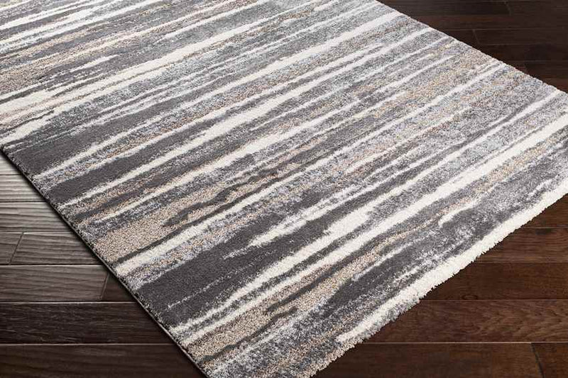 Boomen Modern Charcoal Area Rug