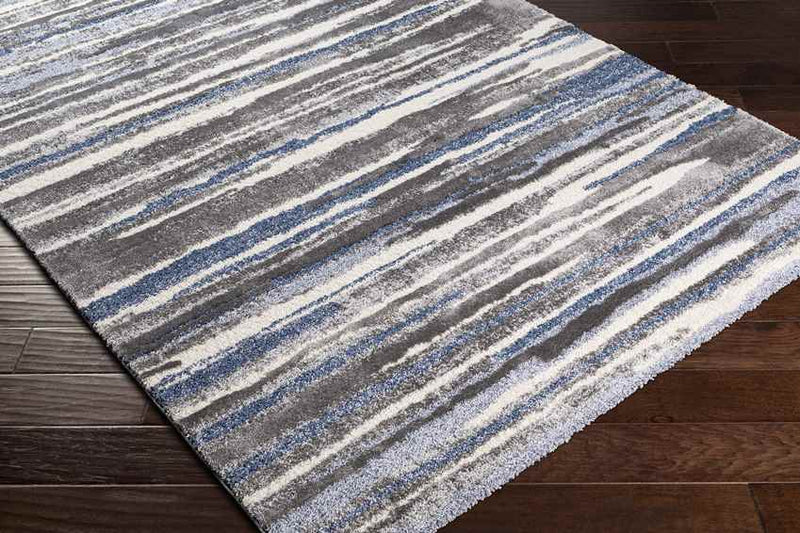 Boomen Modern Medium Gray Area Rug