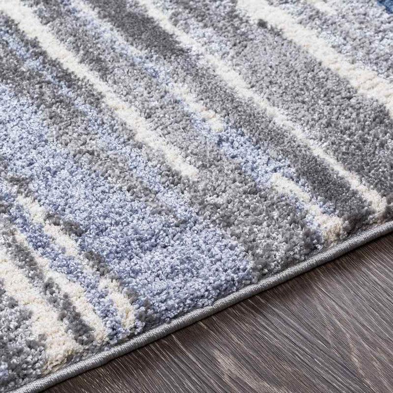 Boomen Modern Medium Gray Area Rug