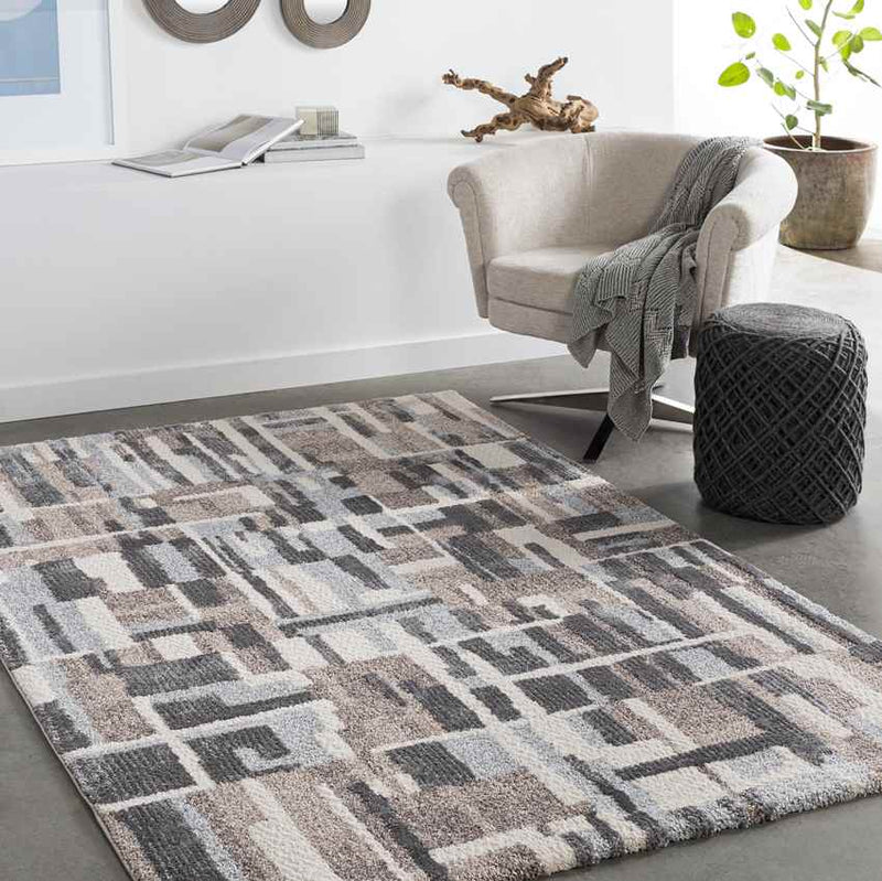 Boord Modern Camel Area Rug