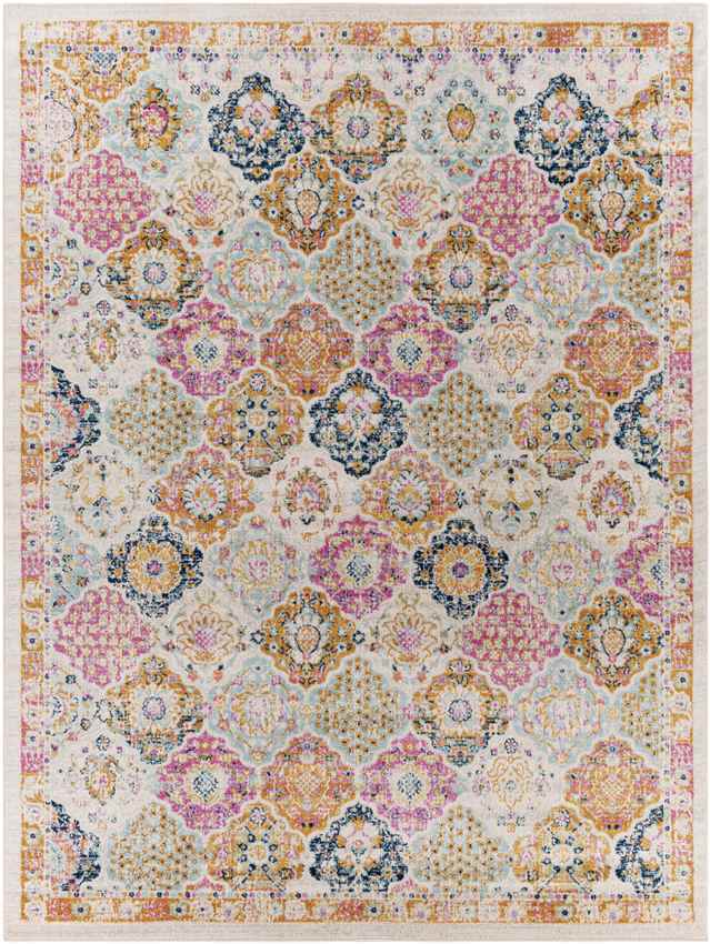 Boslust Traditional Saffron Area Rug