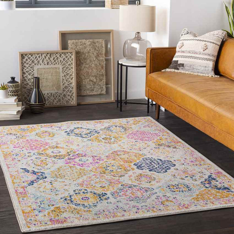 Boslust Traditional Saffron Area Rug