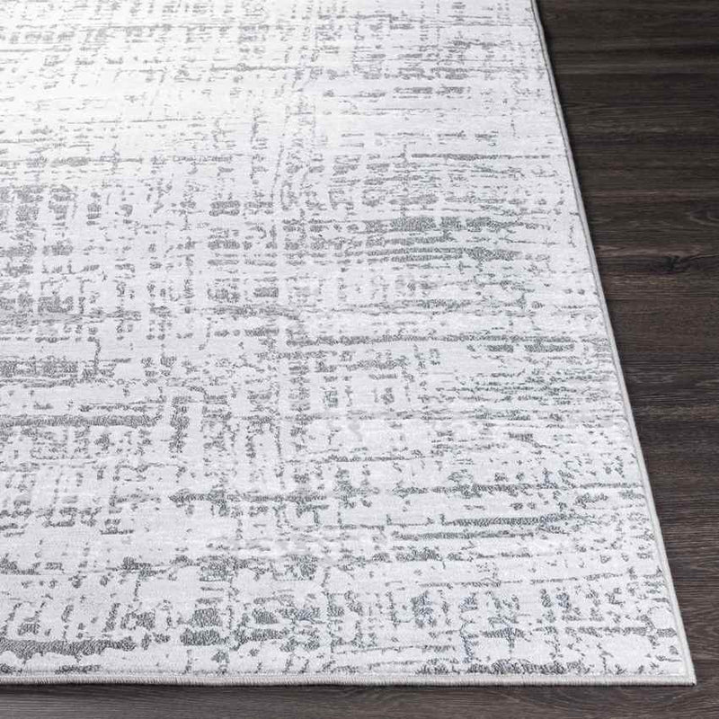 Demen Modern Light Gray Area Rug