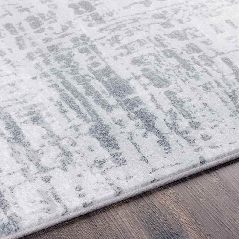 Demen Modern Light Gray Area Rug