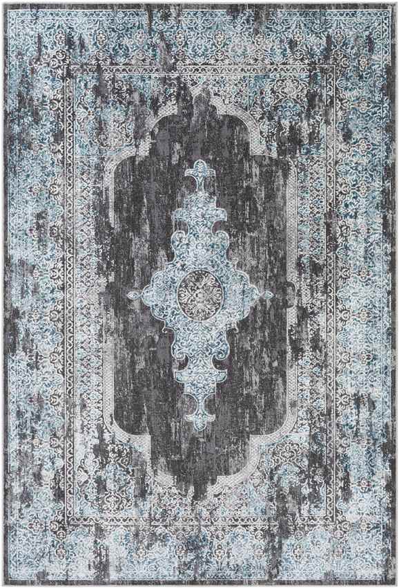 Eindje Traditional Medium Gray Area Rug