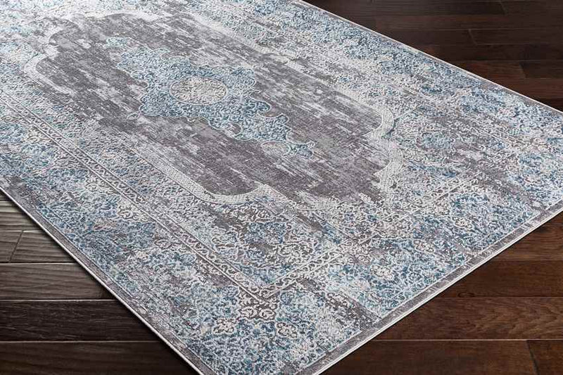 Eindje Traditional Medium Gray Area Rug