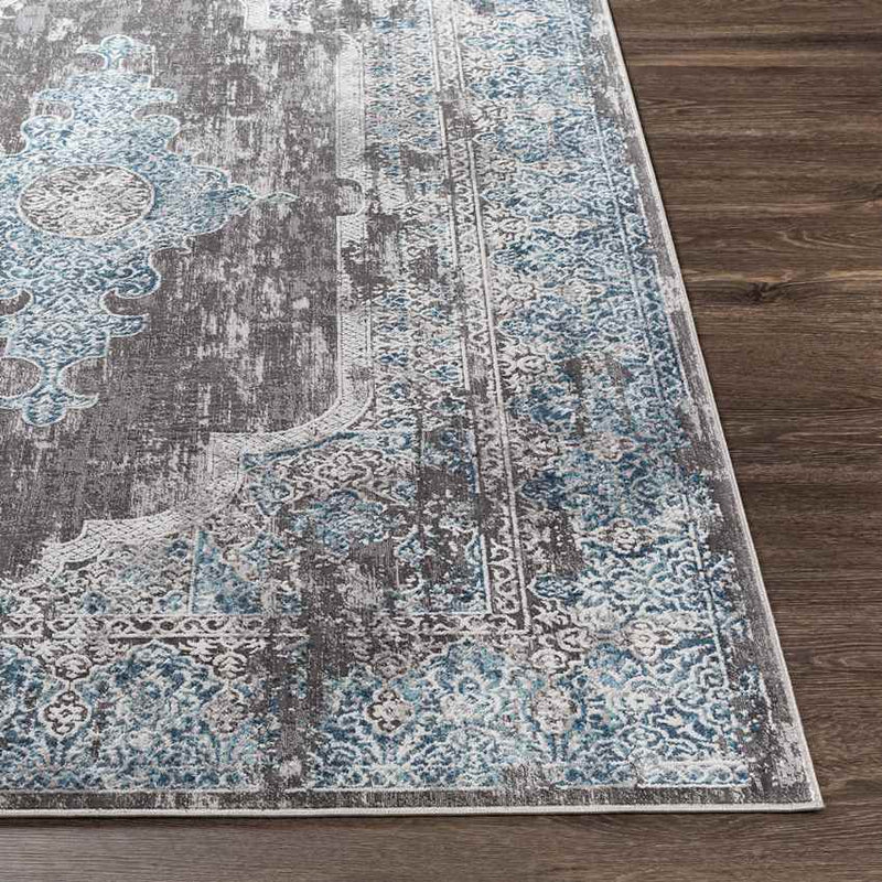 Eindje Traditional Medium Gray Area Rug